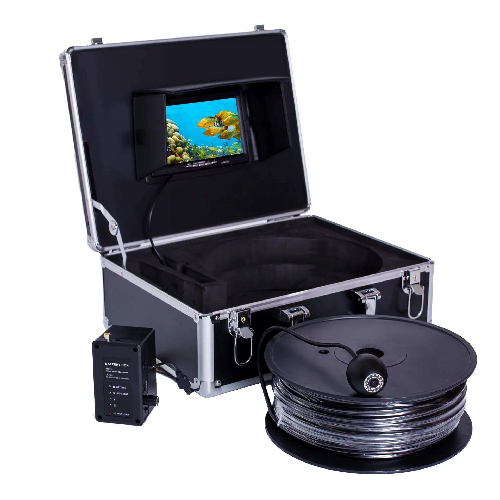 Underwater Camera - 20m Kablo 7'' 1000TVL HD Su
